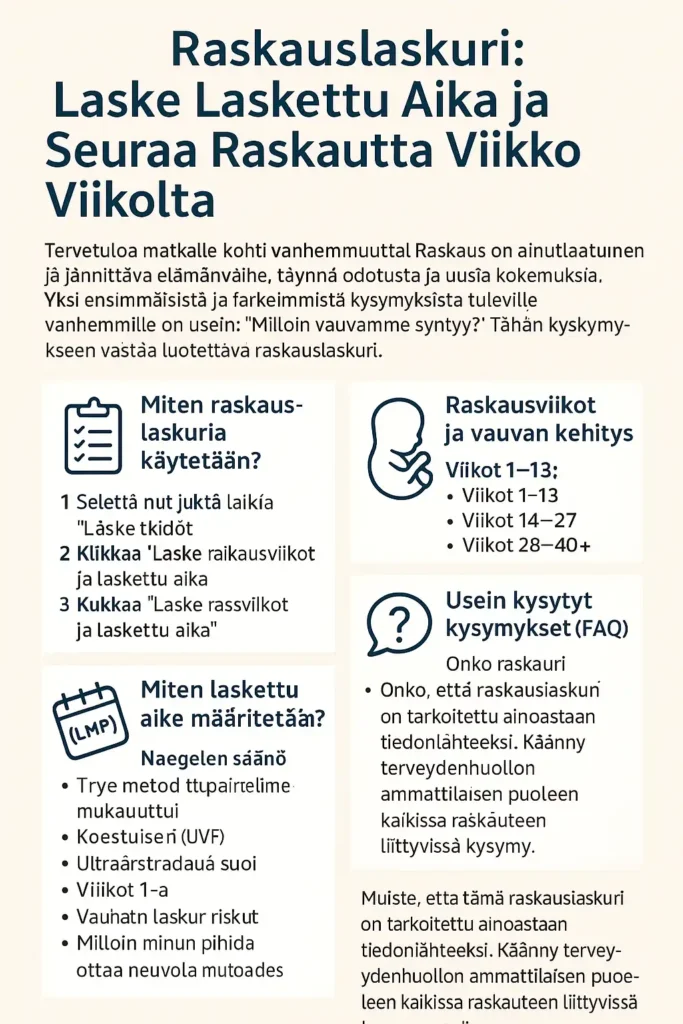raskauslaskuri info